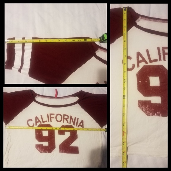 Cropped Baseball Tee - Picture 5 of 5